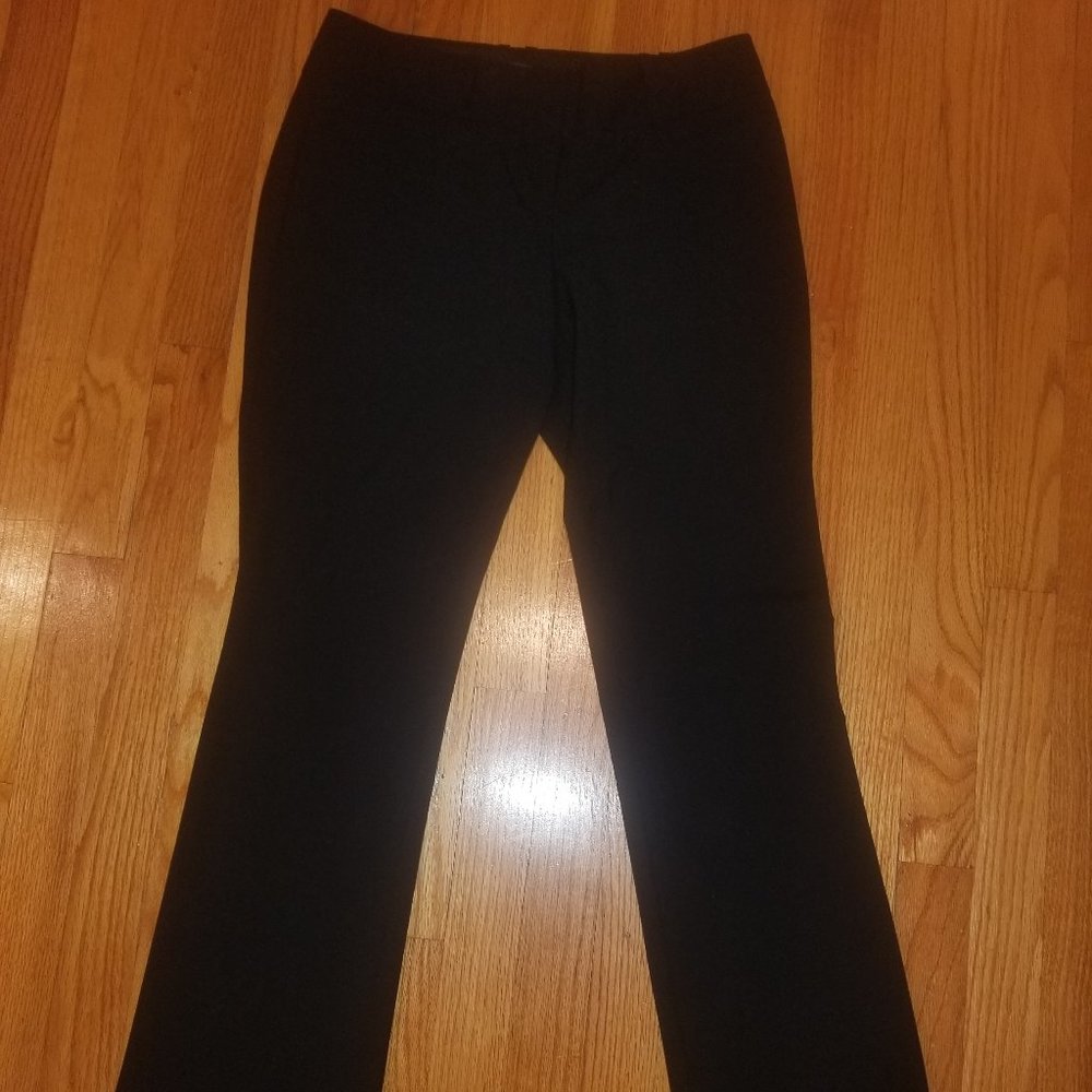 THE LIMITED Black Collection Drew Fit Black Slacks Pants 2S